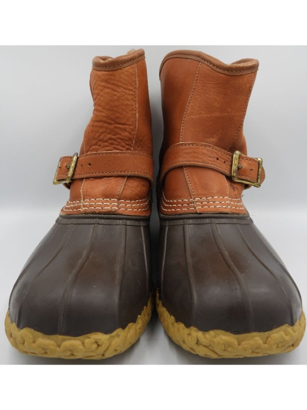 L.L. LL Bean Shearling Lined 7” Lounger Booties 290754 Boots 10 W Made in USA - Picture 11 of 11